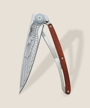 Couteau Ailes Bois Corail