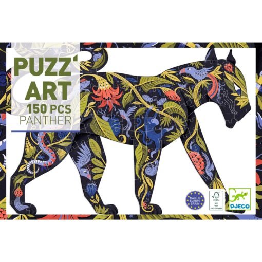 Puzzle Panthère 150pièces, Djeco