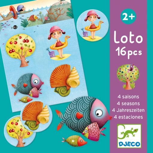 Loto des 4 Saisons Djeco