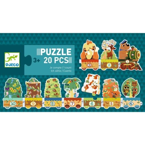 Puzzle Duo Je Compte Djeco