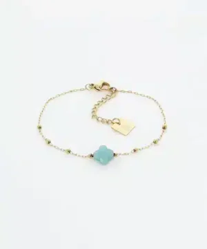Bracelet Vélasquez Acier Doré, Zag