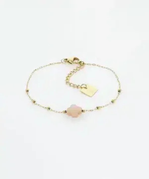 Bracelet Vélasquez Acier Doré, Zag