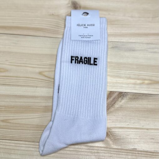 Chaussettes Blanches FRAGILE