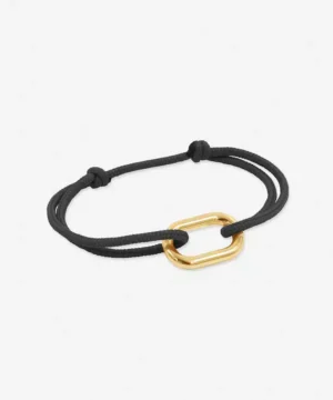 BRACELET DORE TROCADERO-NOIR