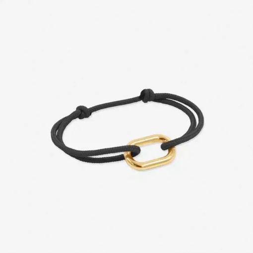 BRACELET DORE TROCADERO-NOIR