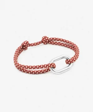 BRACELET MAILLON ESPAR-ORANGE/BEIGE