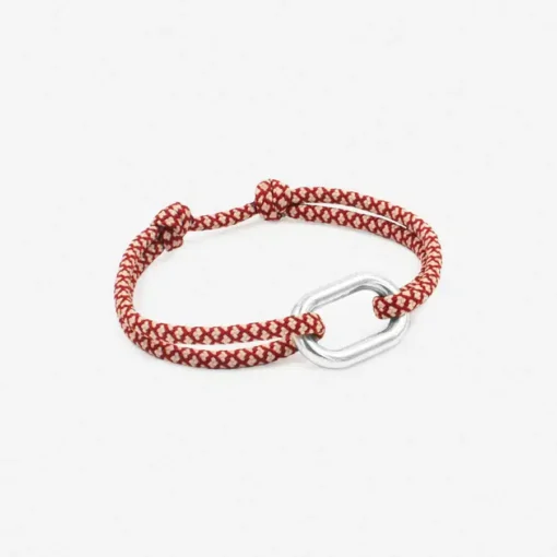 BRACELET MAILLON ESPAR-ORANGE/BEIGE