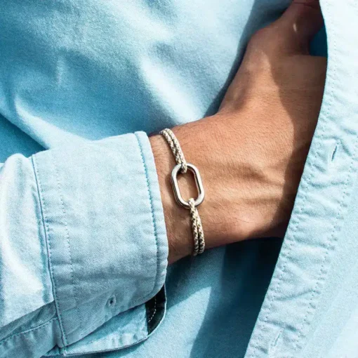 Bracelet MAILLON Plaqué Argent - Plusieurs Coloris - Le Vent à la Française – Image 26