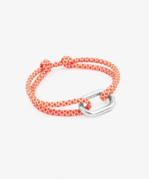 BRACELET MAILLON TANGON-ORANGE/BLANC