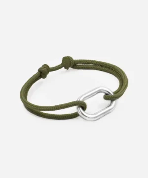 BRACELET MAILLON TRAILLE-KAKI