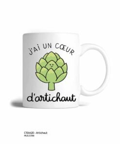 MUG J'AI UN COEUR D'ARTICHAUD