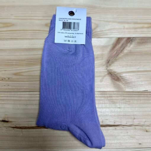 Chaussettes Mauves CASSE COUILLE – Image 2
