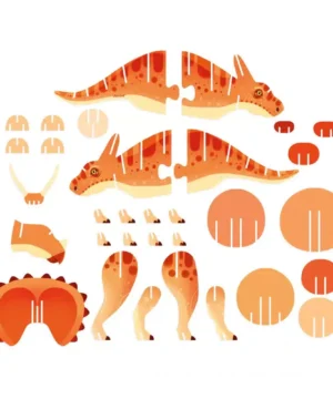 PUZZLE 3D TRICERATPOS