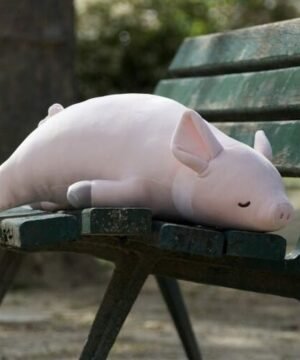 PINKIE - Cochon - Taille L - 55 cm