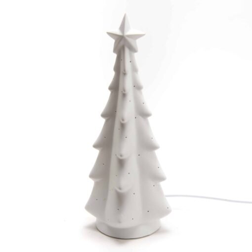 Lampe Sapin en Porcelaine