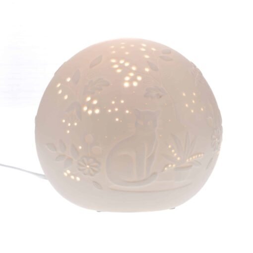 Lampe Boule Léo en Porcelaine