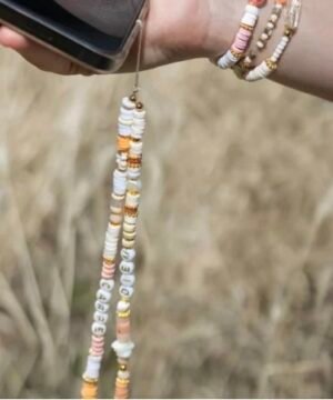 DIY Bijoux Téléphone en Perles Heishi