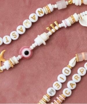 DIY Bijoux Téléphone en Perles Heishi