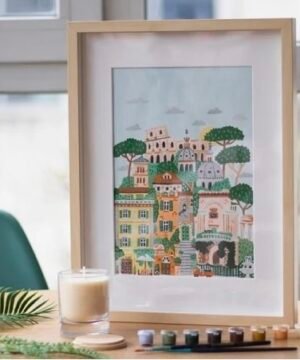 Peinture au Numéro Rome