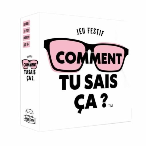 Jeu Comment tu Sais Cà?