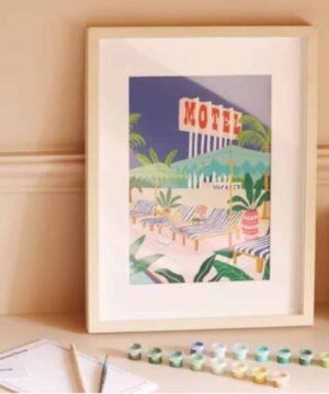 Peinture au Numéro The Motel Pool