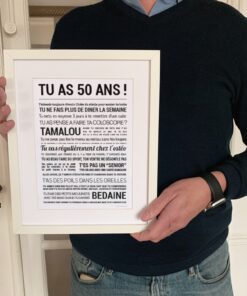 50 ANS HOMME