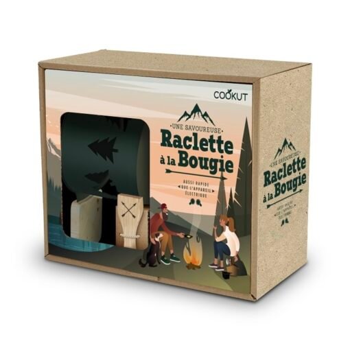 Coffret Raclette à la Bougie Sapins Verts