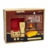 Coffret Raclette à la Bougie Cheminée Rouge