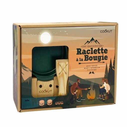 Coffret Raclette à la Bougie Sapins Verts