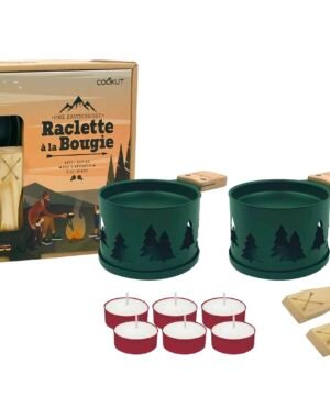 Coffret Raclette à la Bougie Sapins Verts