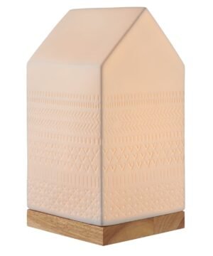 Lampe Porcelaine et Bois Maison, Räder