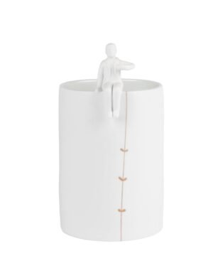 Vase en Porcelaine Jardinier, Räder