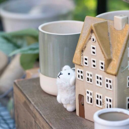 Maison Bougeoir Nyhavn Beige 1 Lucarne, IB Laursen