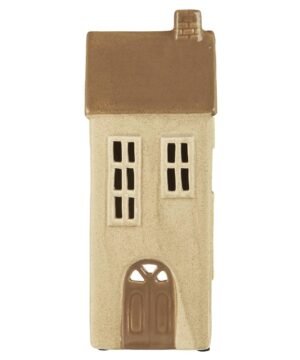 Maison Bougeoir Beige Deux Fenêtres, IB Laursen