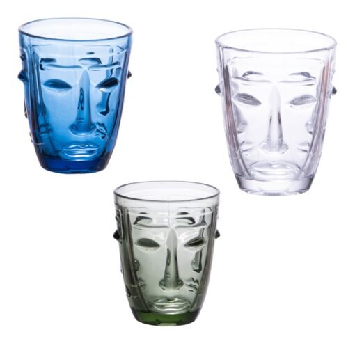 Mix Verres Gobelets Visage X6