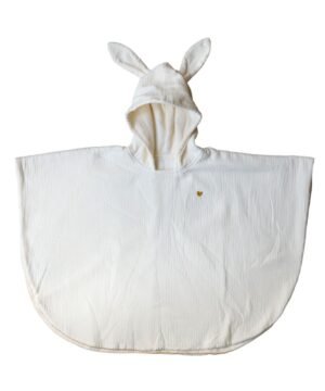 Poncho de Bain Ecru