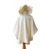 Poncho de Bain Ecru