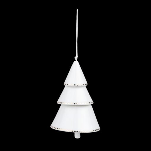 Cloche Porcelaine Sapin, Räder – Image 2