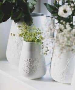 Vase en Porcelaine Floral, Räder