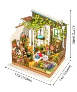 Puzzle 3D Millers's Flower House , Robotime