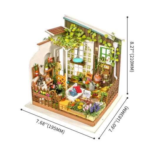 Puzzle 3D Millers's Flower House , Robotime