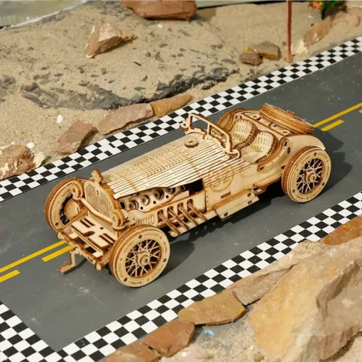 Puzzle 3D Music Voiture de Course, Robotime