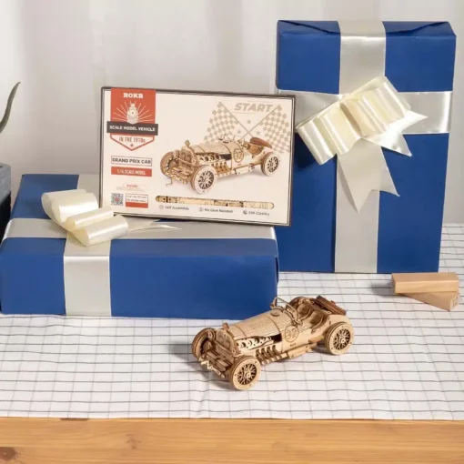 Puzzle 3D Music Voiture de Course, Robotime