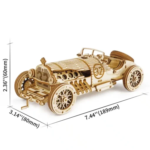 Puzzle 3D Music Voiture de Course, Robotime