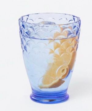Verres Empilables Poisson Bleu
