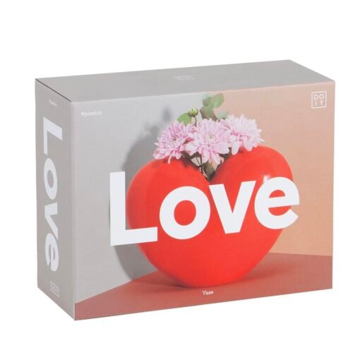 Vase Love Rouge