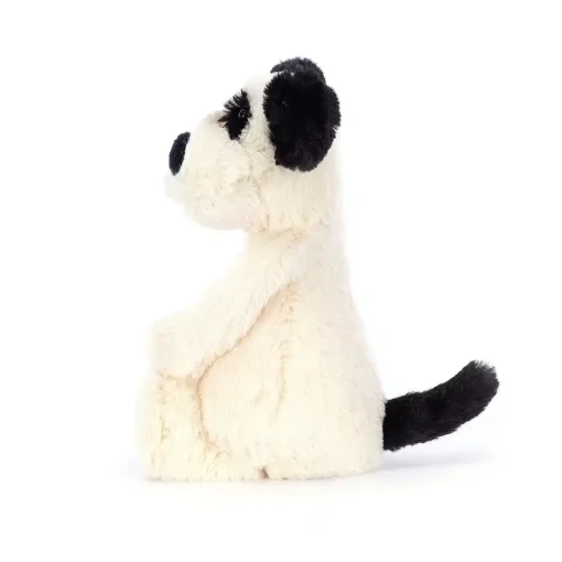 Bashful Puppy Black and Cream, Jellycat S