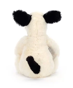 Bashful Puppy Black and Cream, Jellycat S