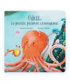 Livre Odell Pieuvre Courageuse, Jellycat