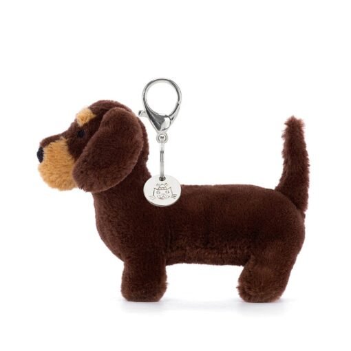 Charm-Bijoux de Sac Otto Saussage Dog, Jellycat